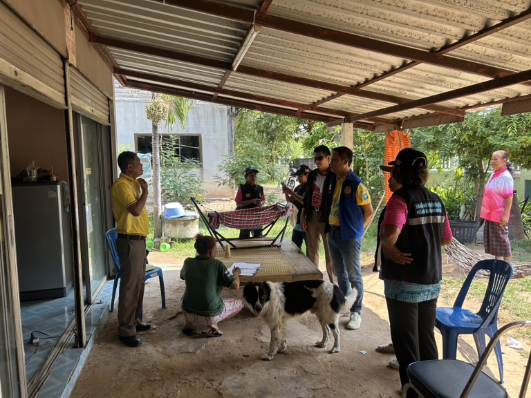 MOU ครัวเรือน และค้นหาผู้เสพยาเสพติดเพื่อเข้าบำบัดตามโครงการชุมชนยั่งยืน สถานีตํารวจภูธรแคนดง